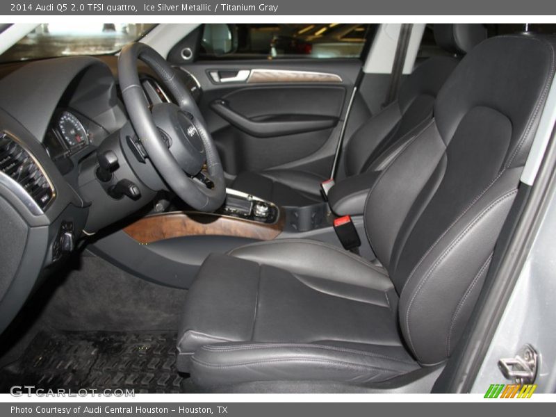 Ice Silver Metallic / Titanium Gray 2014 Audi Q5 2.0 TFSI quattro