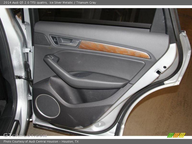 Ice Silver Metallic / Titanium Gray 2014 Audi Q5 2.0 TFSI quattro