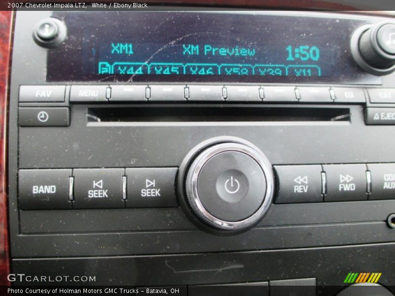 White / Ebony Black 2007 Chevrolet Impala LTZ