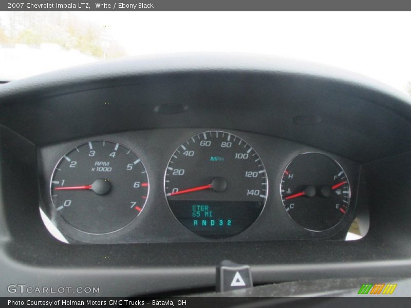 White / Ebony Black 2007 Chevrolet Impala LTZ