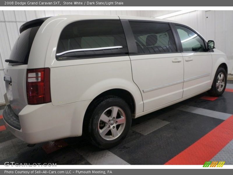 Stone White / Dark Slate/Light Shale 2008 Dodge Grand Caravan SXT