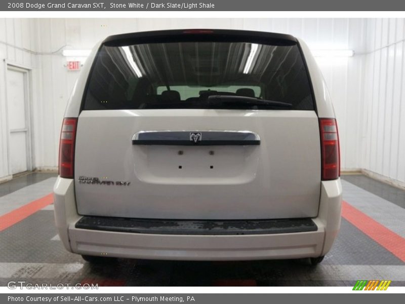 Stone White / Dark Slate/Light Shale 2008 Dodge Grand Caravan SXT