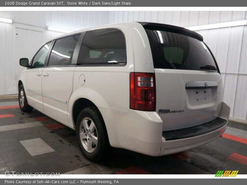 Stone White / Dark Slate/Light Shale 2008 Dodge Grand Caravan SXT