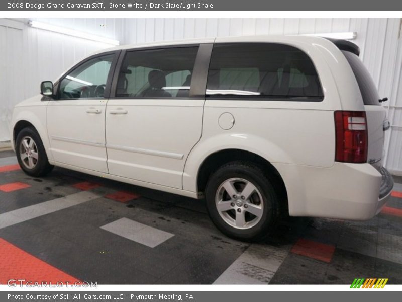 Stone White / Dark Slate/Light Shale 2008 Dodge Grand Caravan SXT