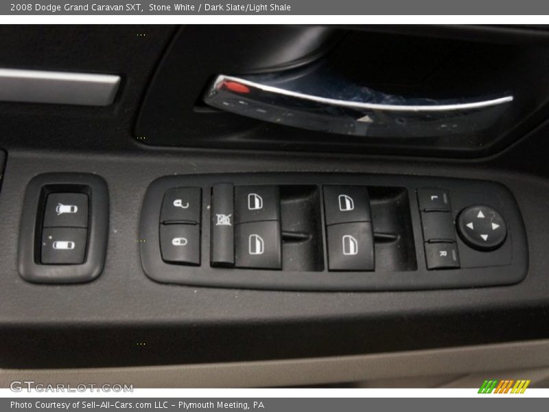 Stone White / Dark Slate/Light Shale 2008 Dodge Grand Caravan SXT