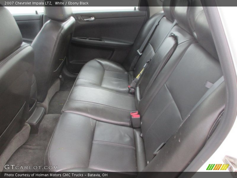 White / Ebony Black 2007 Chevrolet Impala LTZ