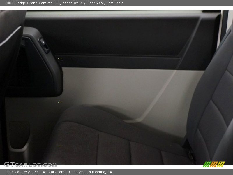 Stone White / Dark Slate/Light Shale 2008 Dodge Grand Caravan SXT