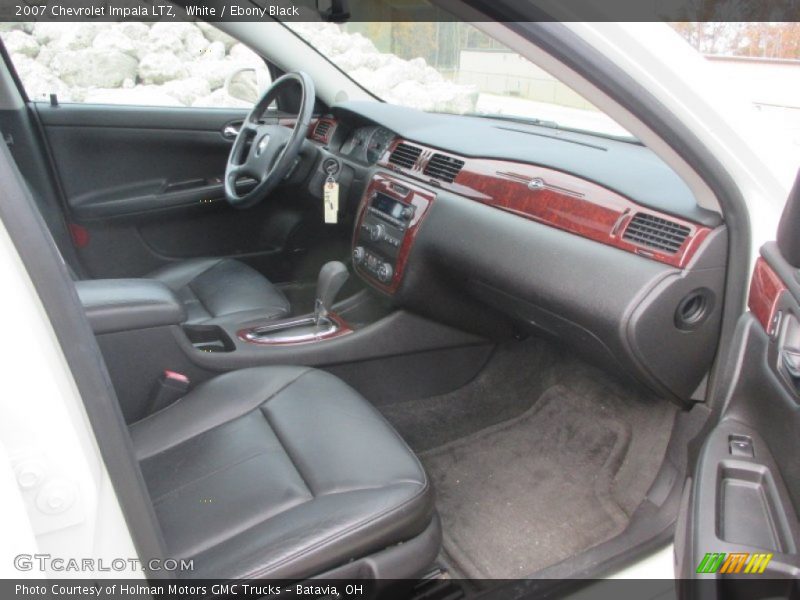 White / Ebony Black 2007 Chevrolet Impala LTZ
