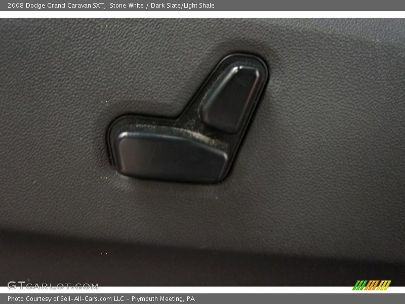Stone White / Dark Slate/Light Shale 2008 Dodge Grand Caravan SXT