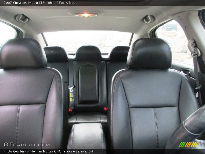 White / Ebony Black 2007 Chevrolet Impala LTZ