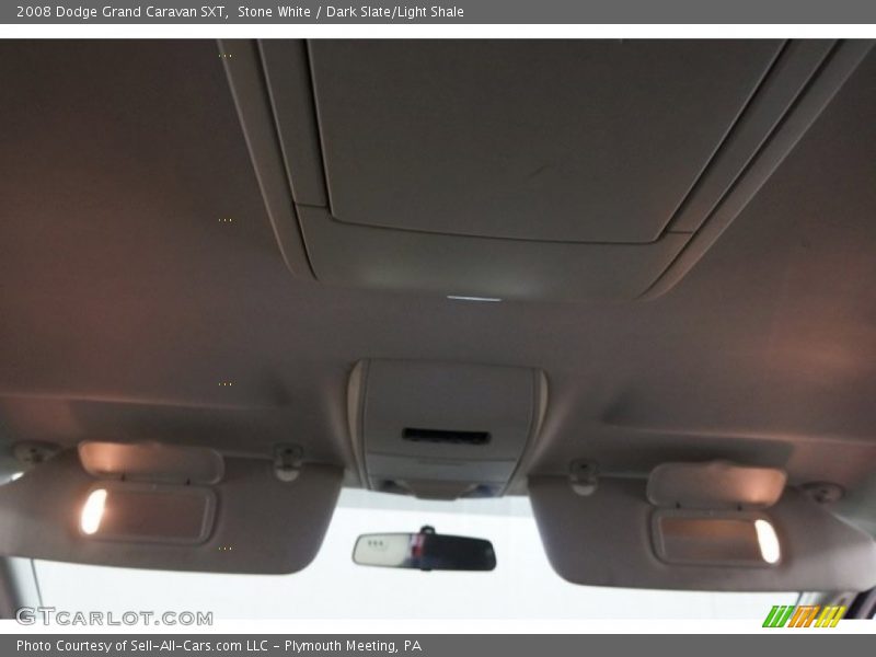 Stone White / Dark Slate/Light Shale 2008 Dodge Grand Caravan SXT