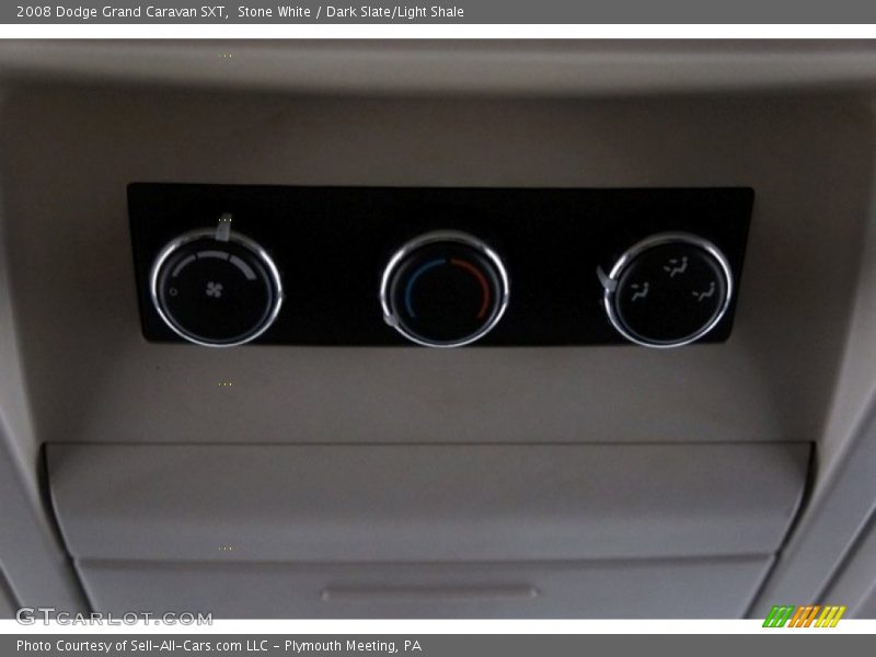 Stone White / Dark Slate/Light Shale 2008 Dodge Grand Caravan SXT