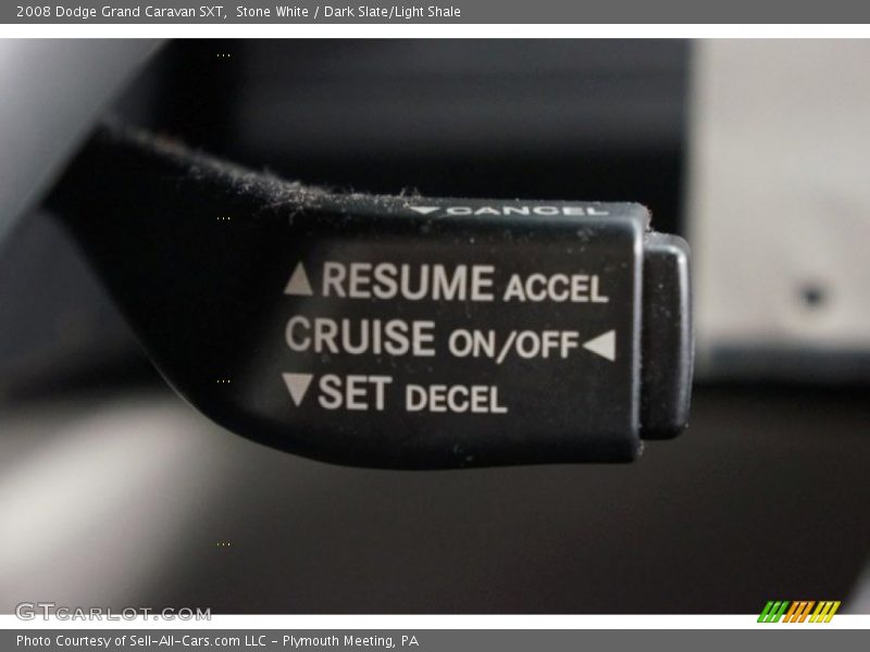 Stone White / Dark Slate/Light Shale 2008 Dodge Grand Caravan SXT