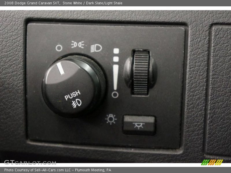 Stone White / Dark Slate/Light Shale 2008 Dodge Grand Caravan SXT