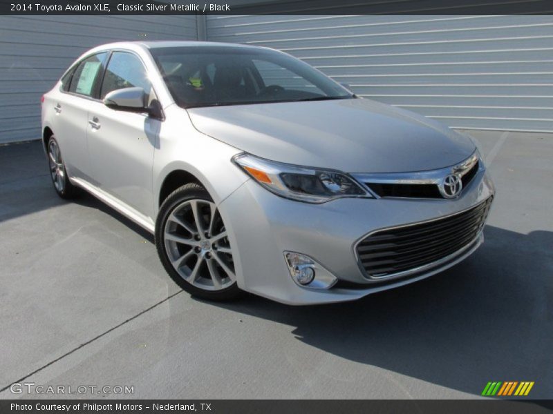 Classic Silver Metallic / Black 2014 Toyota Avalon XLE