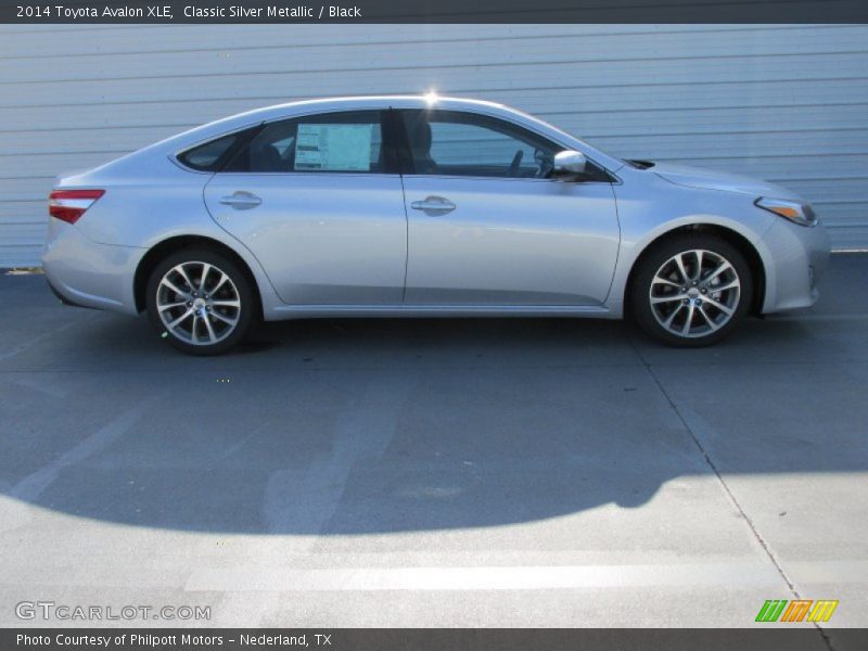 Classic Silver Metallic / Black 2014 Toyota Avalon XLE