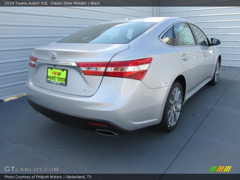 Classic Silver Metallic / Black 2014 Toyota Avalon XLE