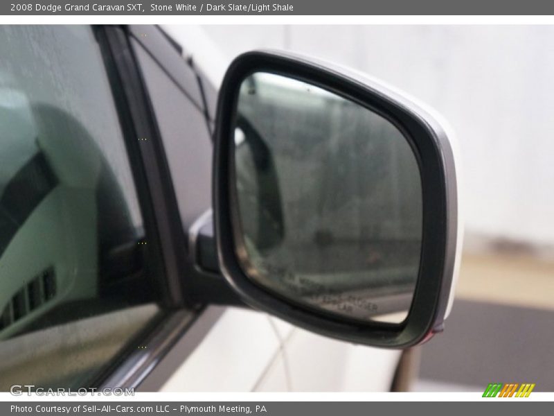 Stone White / Dark Slate/Light Shale 2008 Dodge Grand Caravan SXT