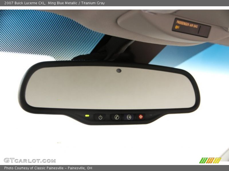 Ming Blue Metallic / Titanium Gray 2007 Buick Lucerne CXL
