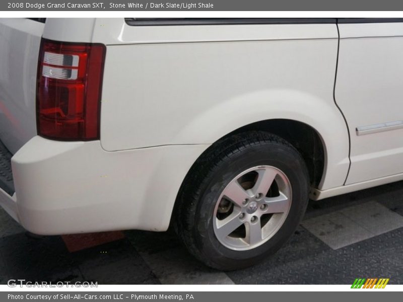Stone White / Dark Slate/Light Shale 2008 Dodge Grand Caravan SXT