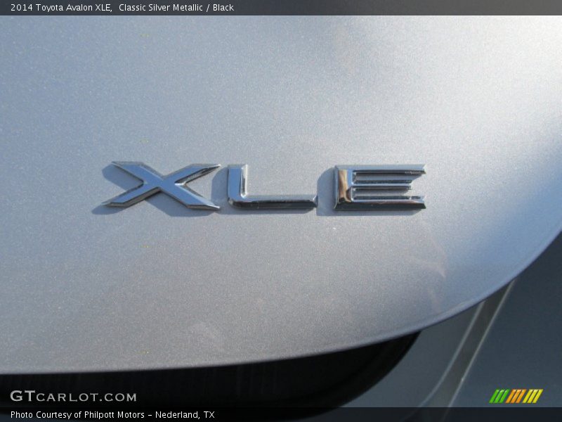 Classic Silver Metallic / Black 2014 Toyota Avalon XLE