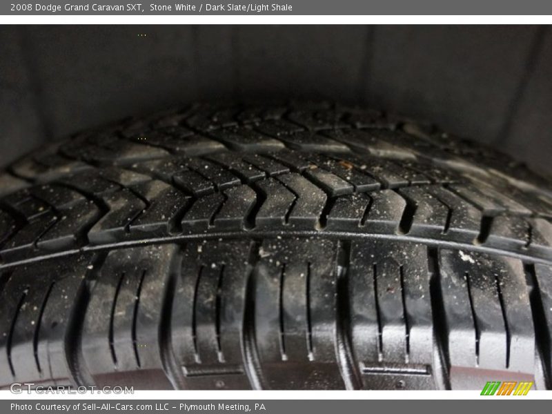 Stone White / Dark Slate/Light Shale 2008 Dodge Grand Caravan SXT