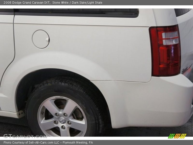 Stone White / Dark Slate/Light Shale 2008 Dodge Grand Caravan SXT