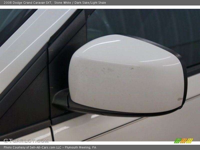 Stone White / Dark Slate/Light Shale 2008 Dodge Grand Caravan SXT