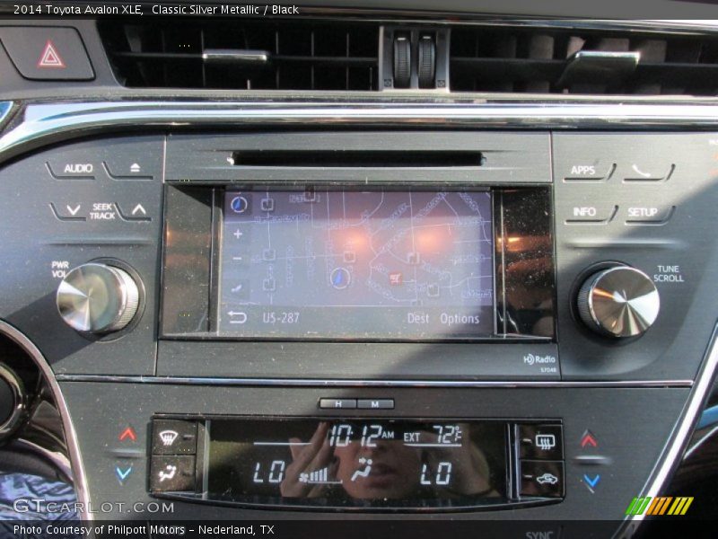 Classic Silver Metallic / Black 2014 Toyota Avalon XLE