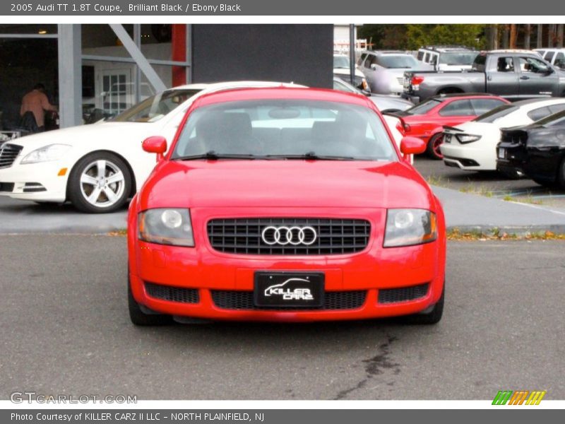 Brilliant Black / Ebony Black 2005 Audi TT 1.8T Coupe