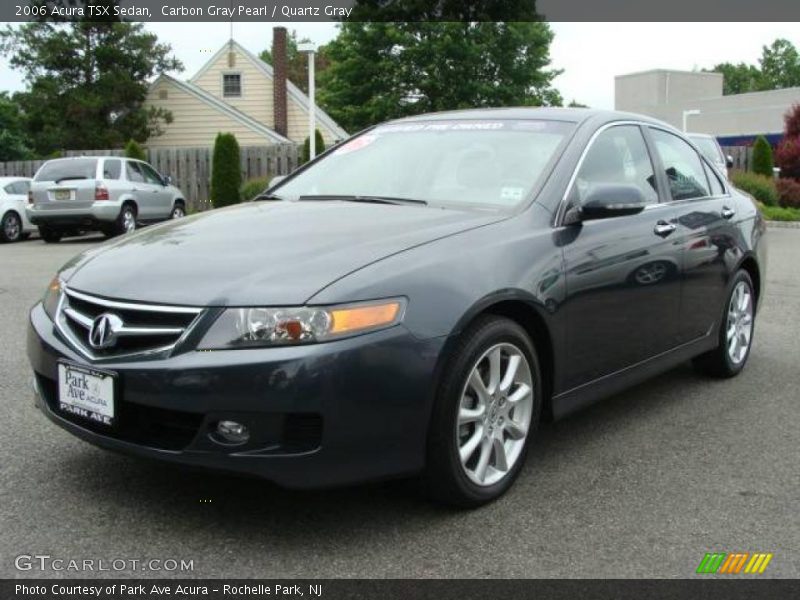 Carbon Gray Pearl / Quartz Gray 2006 Acura TSX Sedan