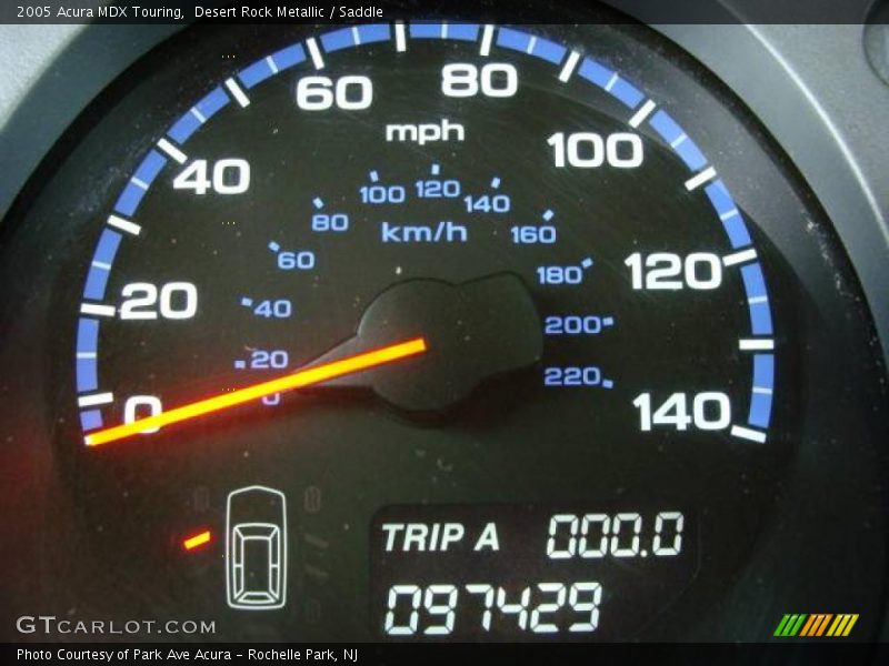 Desert Rock Metallic / Saddle 2005 Acura MDX Touring