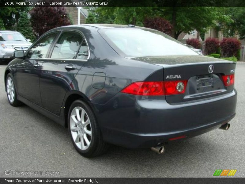Carbon Gray Pearl / Quartz Gray 2006 Acura TSX Sedan