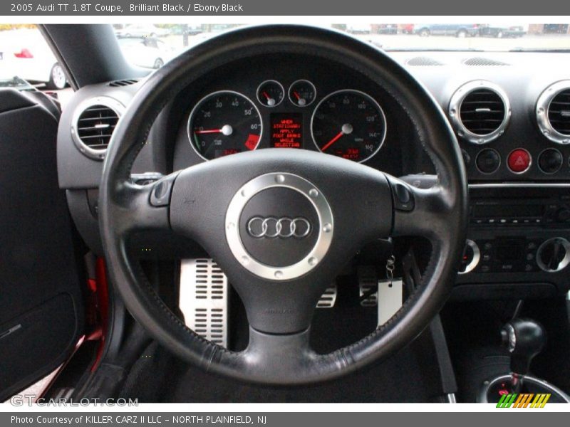 Brilliant Black / Ebony Black 2005 Audi TT 1.8T Coupe