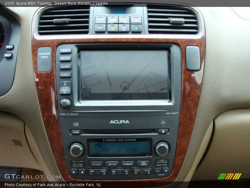 Desert Rock Metallic / Saddle 2005 Acura MDX Touring