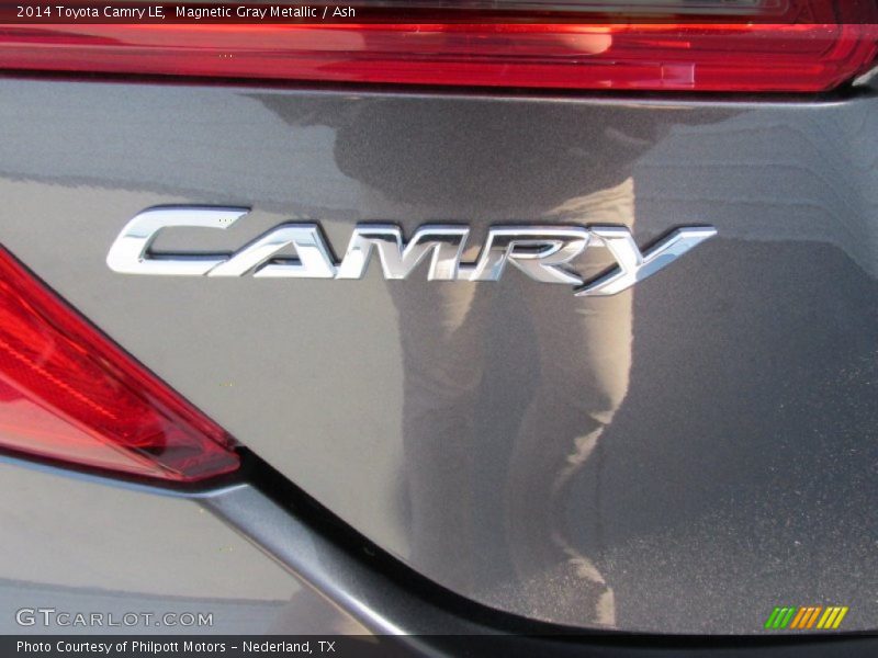 Magnetic Gray Metallic / Ash 2014 Toyota Camry LE