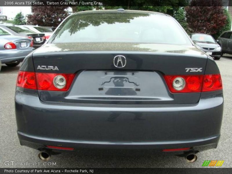 Carbon Gray Pearl / Quartz Gray 2006 Acura TSX Sedan