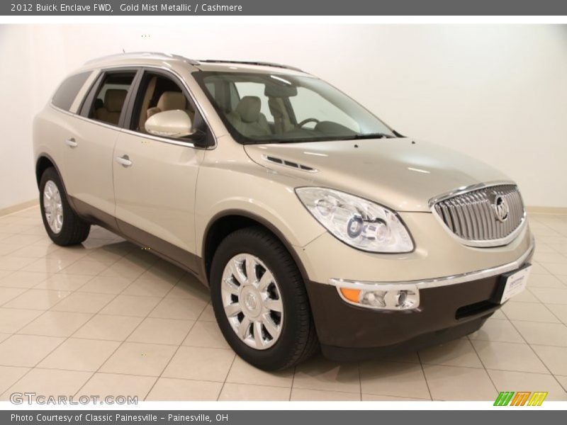 Gold Mist Metallic / Cashmere 2012 Buick Enclave FWD