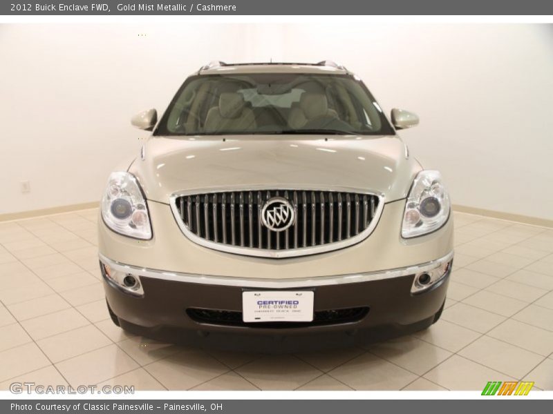 Gold Mist Metallic / Cashmere 2012 Buick Enclave FWD
