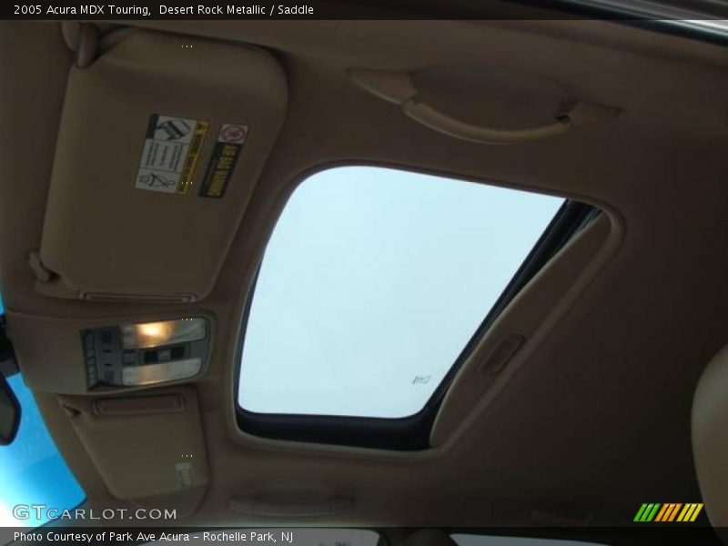 Desert Rock Metallic / Saddle 2005 Acura MDX Touring