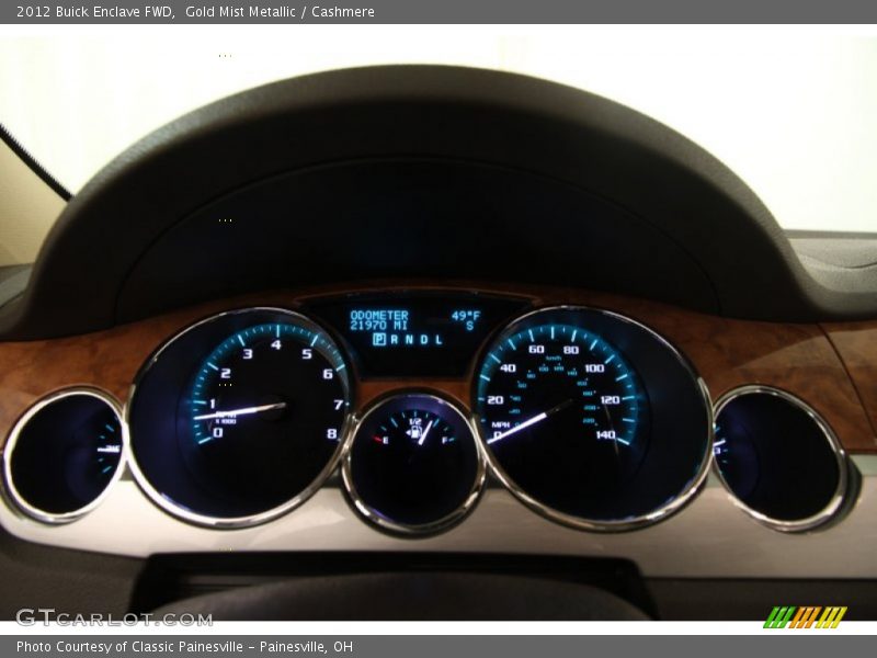  2012 Enclave FWD FWD Gauges