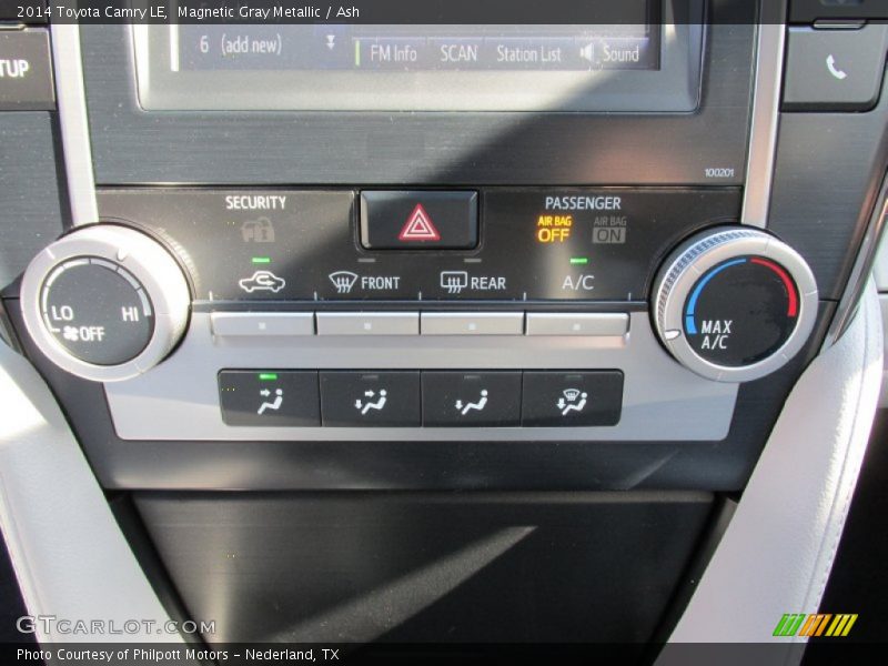 Magnetic Gray Metallic / Ash 2014 Toyota Camry LE