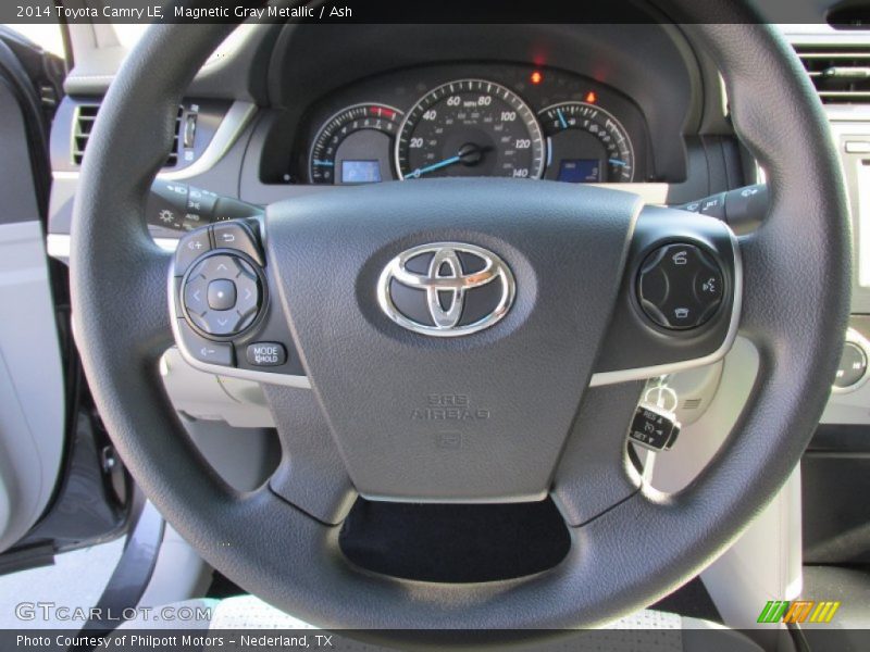 Magnetic Gray Metallic / Ash 2014 Toyota Camry LE