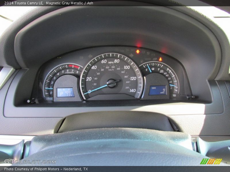 Magnetic Gray Metallic / Ash 2014 Toyota Camry LE