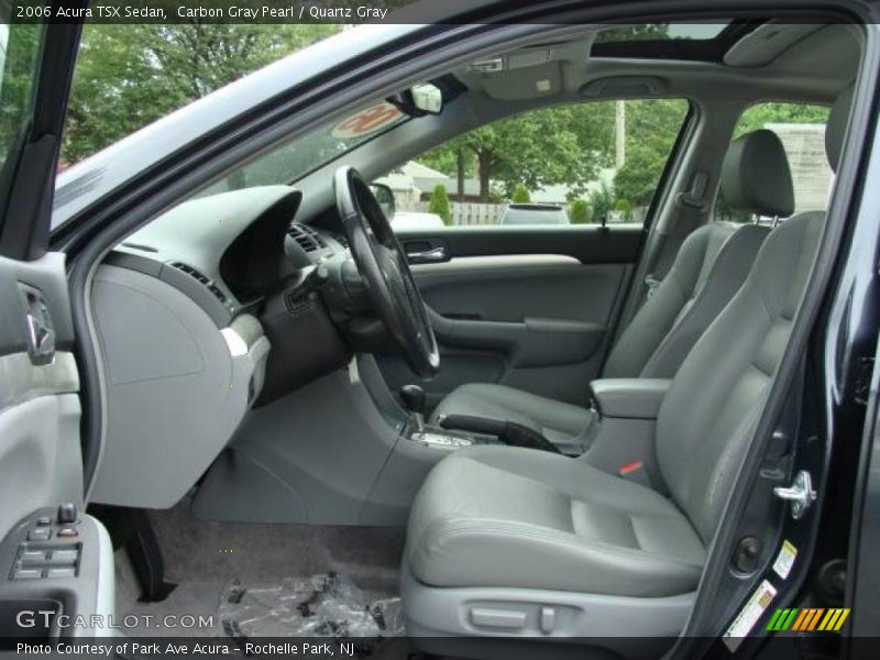 Carbon Gray Pearl / Quartz Gray 2006 Acura TSX Sedan