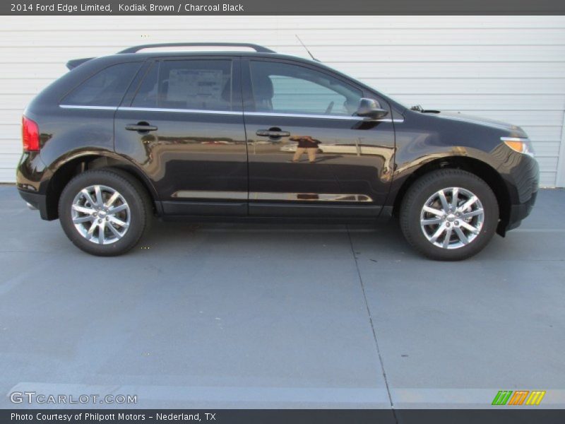 Kodiak Brown / Charcoal Black 2014 Ford Edge Limited