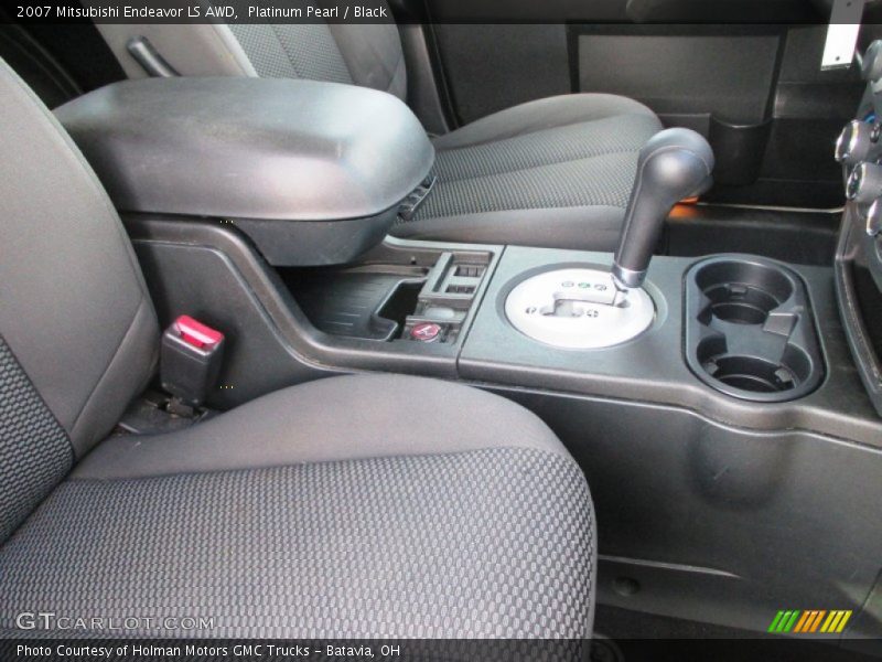 Platinum Pearl / Black 2007 Mitsubishi Endeavor LS AWD
