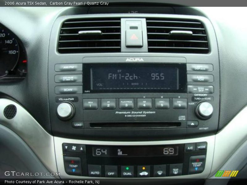 Carbon Gray Pearl / Quartz Gray 2006 Acura TSX Sedan