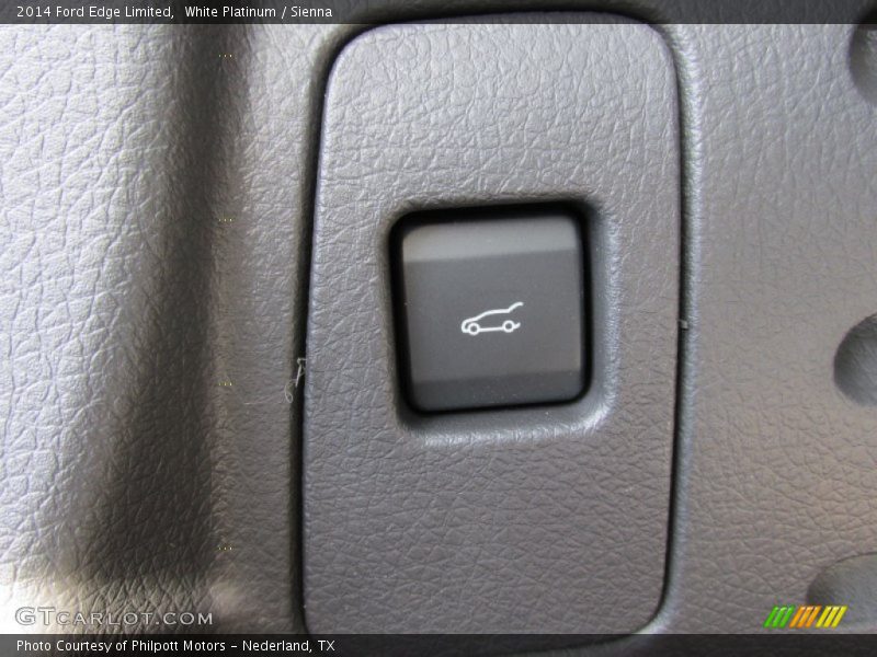 White Platinum / Sienna 2014 Ford Edge Limited