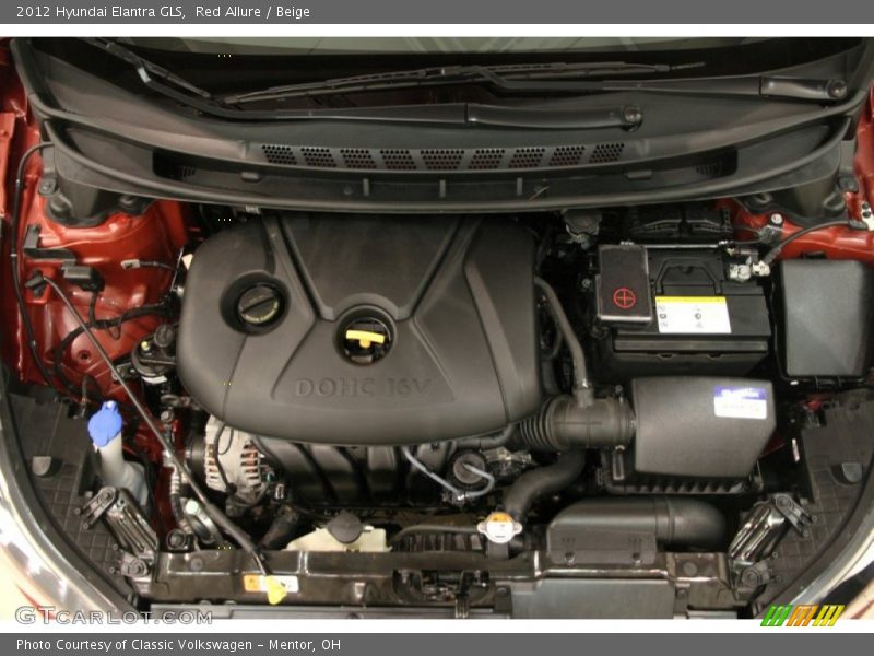 Red Allure / Beige 2012 Hyundai Elantra GLS